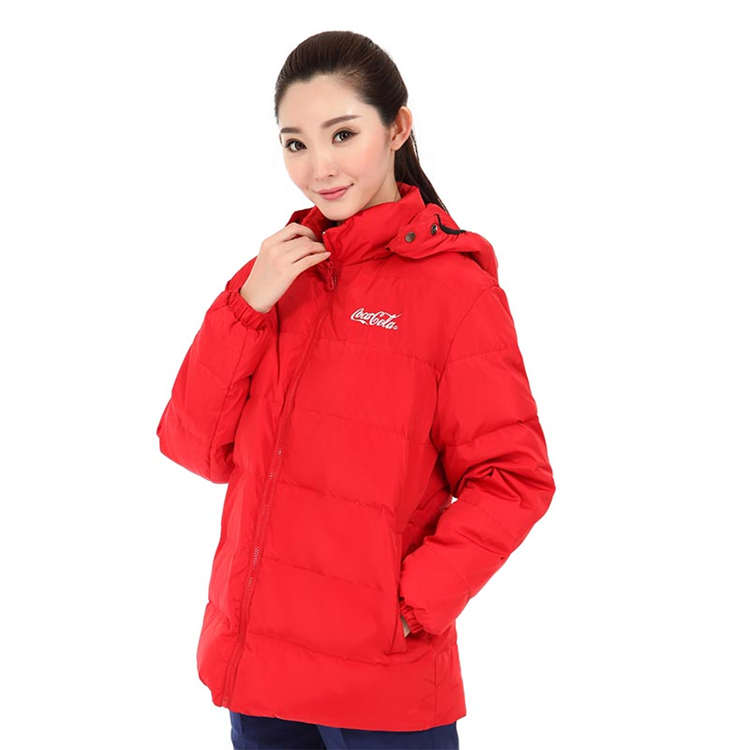 可口可樂羽絨服定做廠家 可口可樂羽絨服定做廠家
